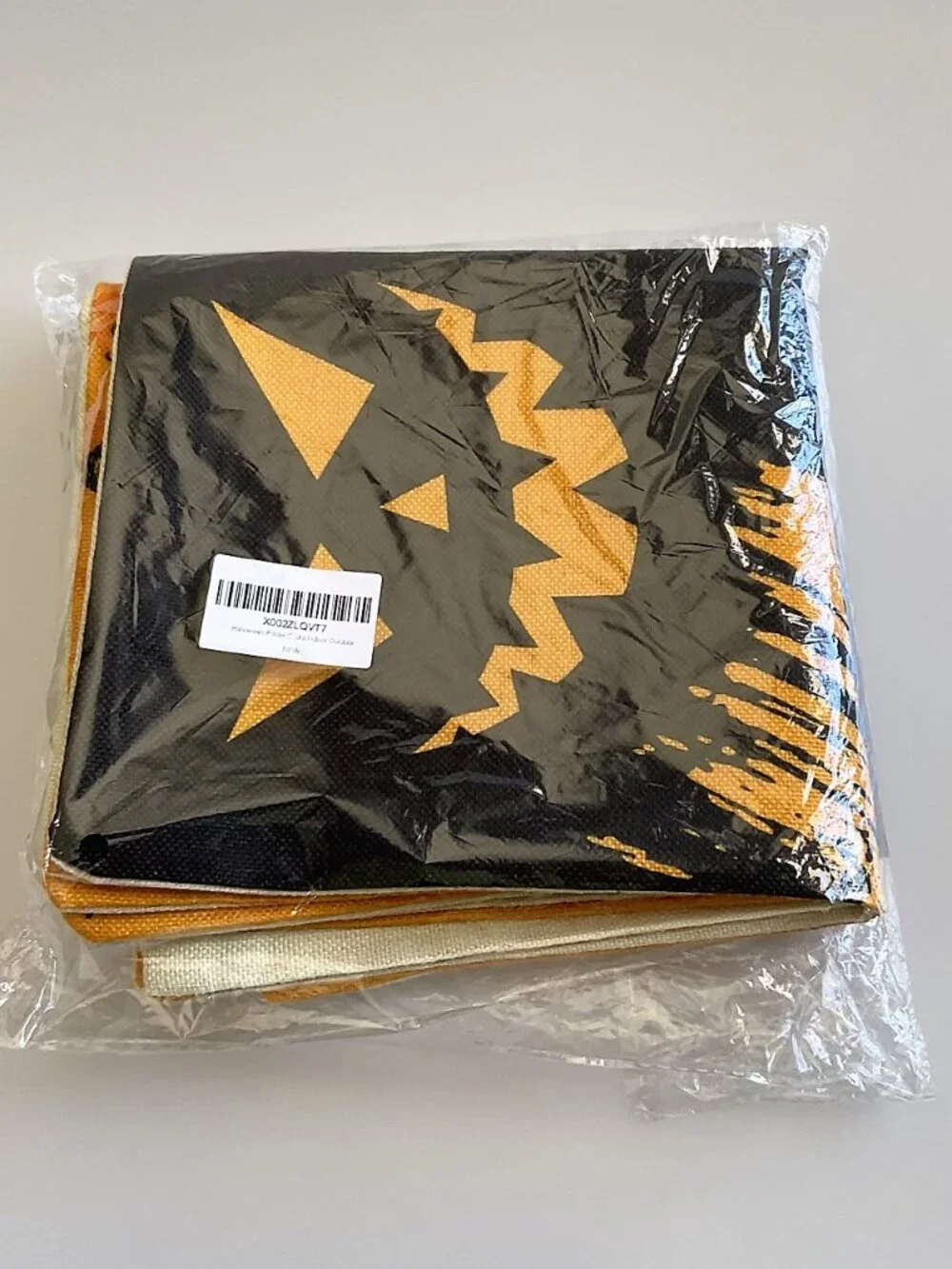 Halloween Throw Pillow Covers 18x18 Spooky Bat Pumpkin Spider Décor 4 Pack NWT